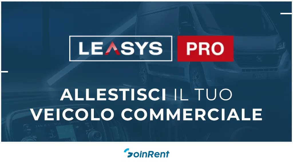 Veicolo commerciale personalizzato con Leasys Pro